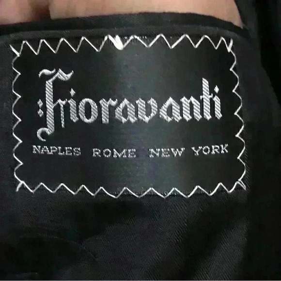 41R William Frioravanti  New York Gray double breasted Tweed COAT​ - Picture 12 of 12